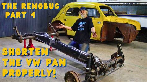 pan metal chassis|How to Shorten a VW Pan .